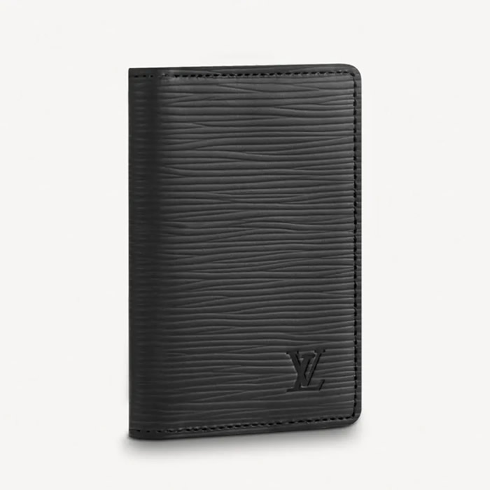 MB 루이비통 포켓 오거나이저 카드지갑 에삐 블랙 M60642 8 x 12 cm