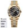 C 40mm 3255 로렉스 데이데이트 옐로우골드 검판 228238 207.8g