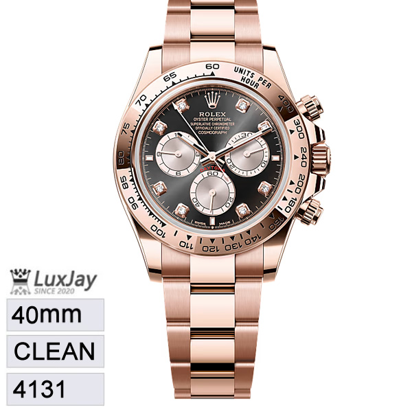 CLEAN 40mm 4131 롤렉스 최신 버전 코스모그래프 데이토나 126505