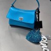 발렌시아가 로데오 나노 체인백 8194292ABKX1000 L16 x H9.9 x W4.5cm