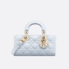 SSA 디올 LADY D-JOY 레더 퀼팅 로고 체인 스몰 백 M0613ONGE 22 x 12 x 6cm