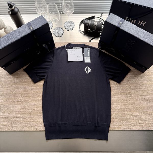 Dior 반팔 니트 스웨터 593M604A6001