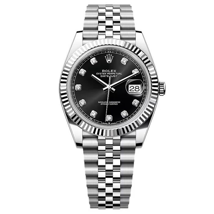 RC | 3235 무브먼트｜41mm l 롤렉스 데이트저스트 10다이아 126334