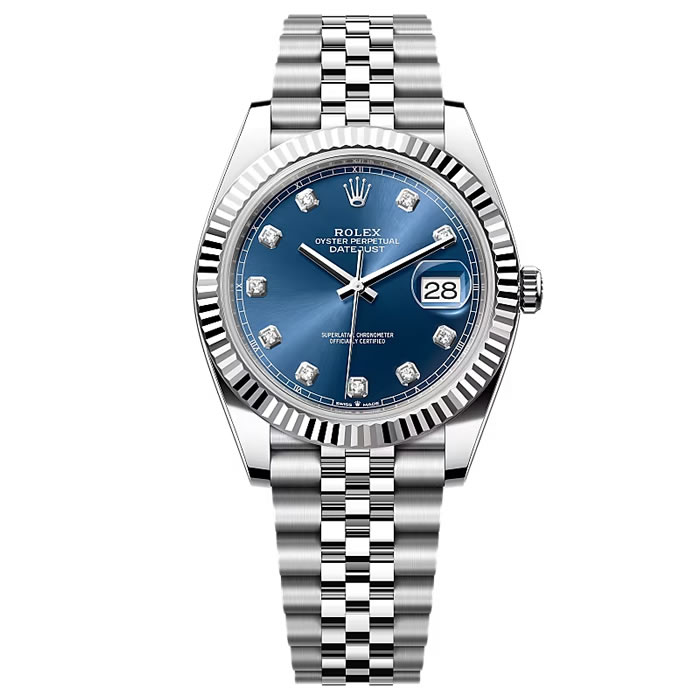 CLEAN | 3235 무브먼트｜41mm l 롤렉스 데이트저스트 10다이아 126334