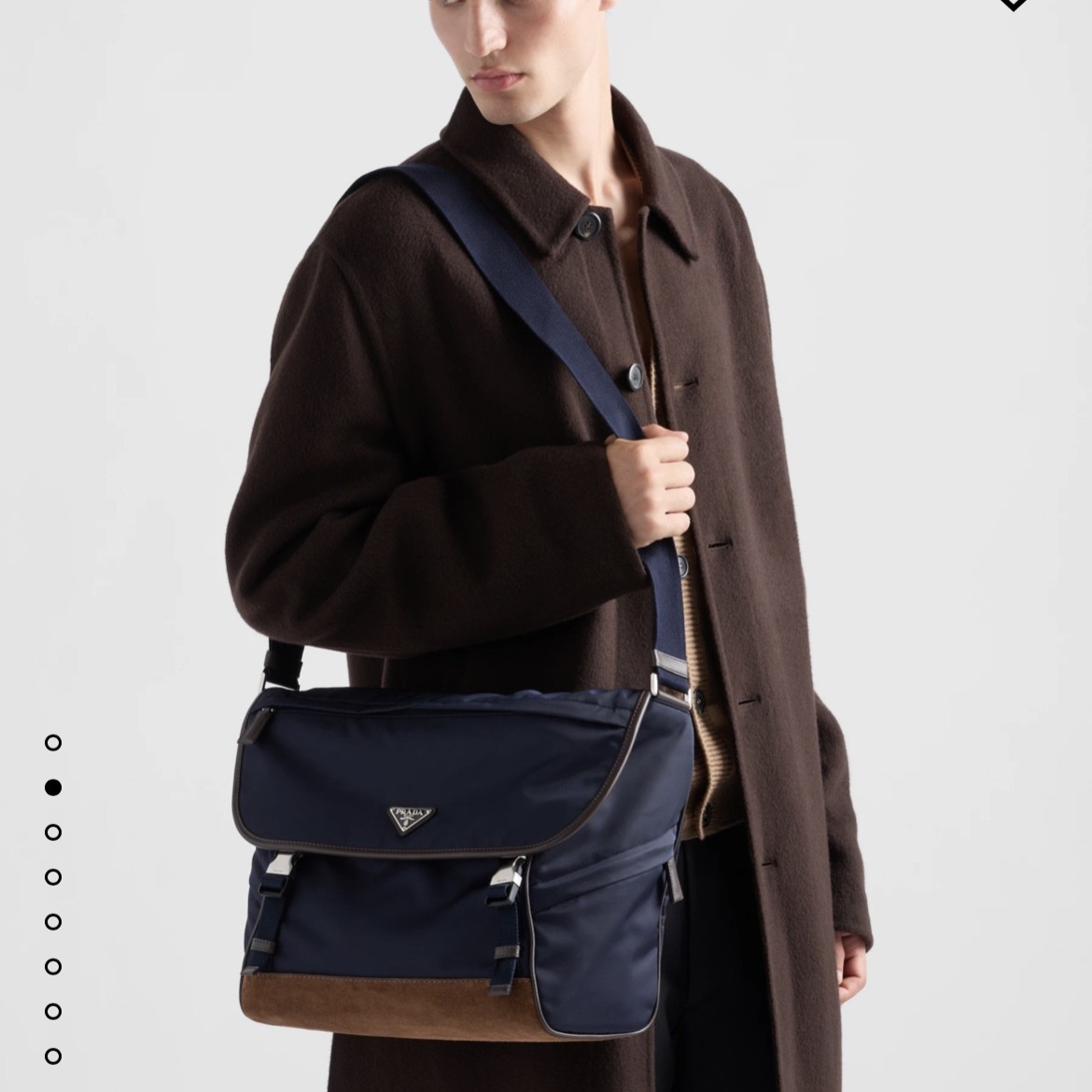 프라다 VD052A｜라지 메신저백 30x27.5x14.5cm