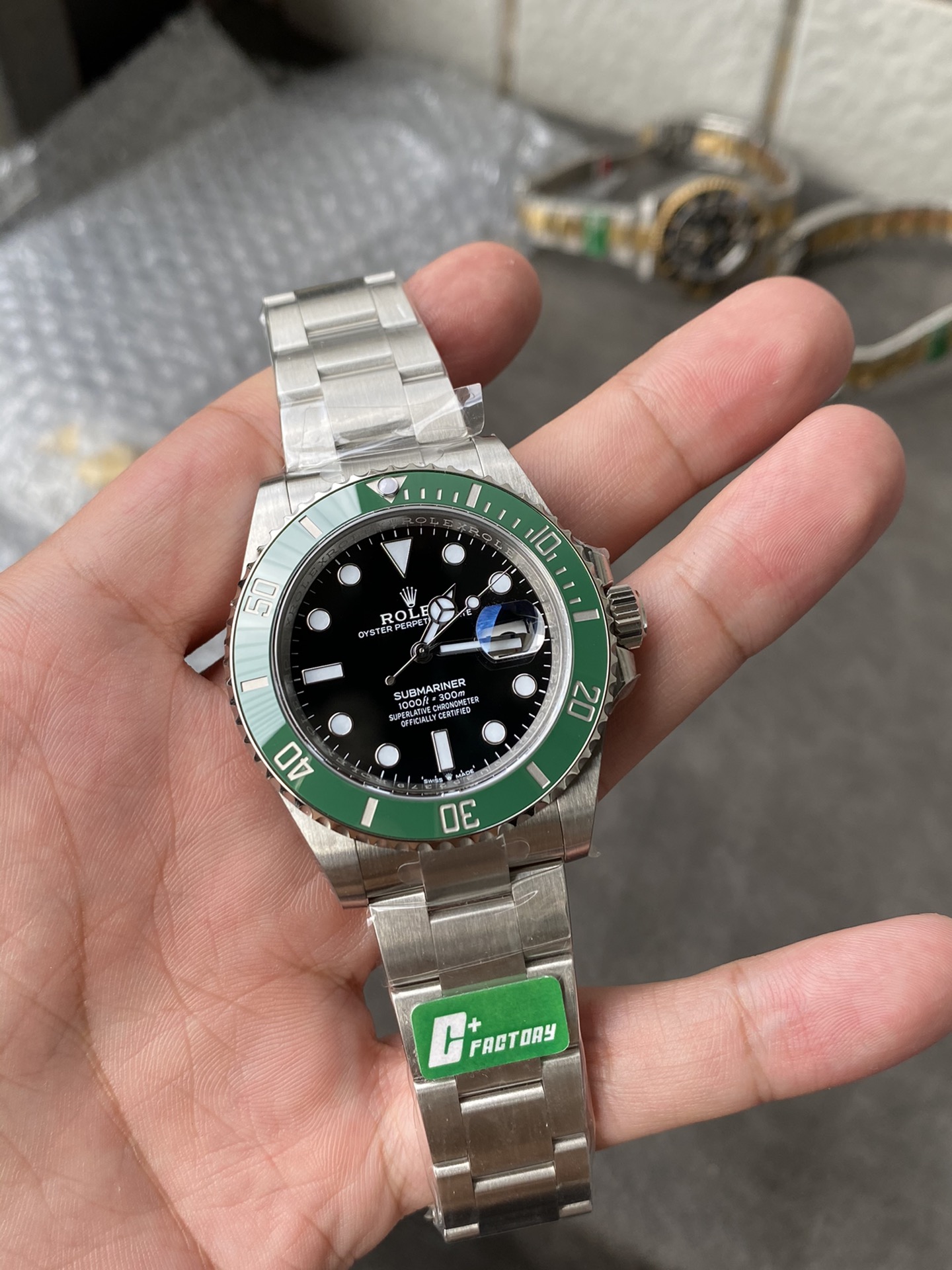 C+ | 3235 무브먼트｜41mm l 롤렉스 서브마리너 126610LV