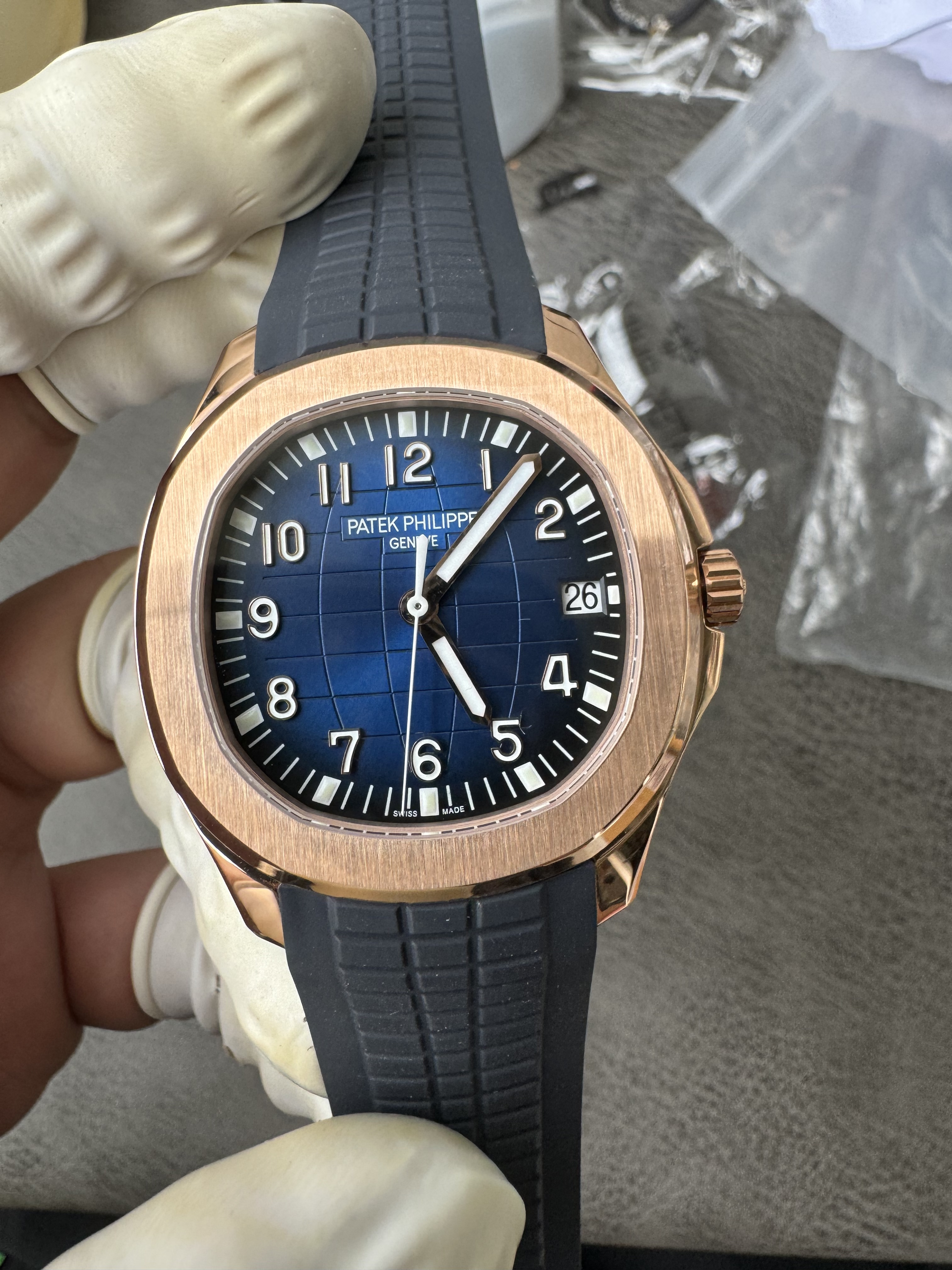 DDF | 330 무브먼트 l 40mm l 파텍필립 아쿠아넛 5167R 113g