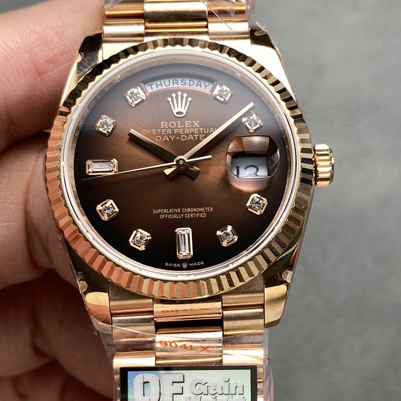 QF l 2836 무브먼트 | 36mm | 데이데이트 Day-date 140G