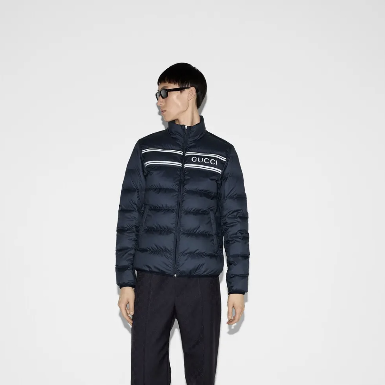 GUCCI 나일론 푸퍼 재킷