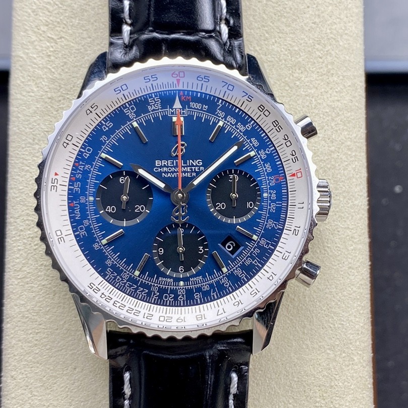 BLS l  43mm l 브라이틀링 네비타이머 B01