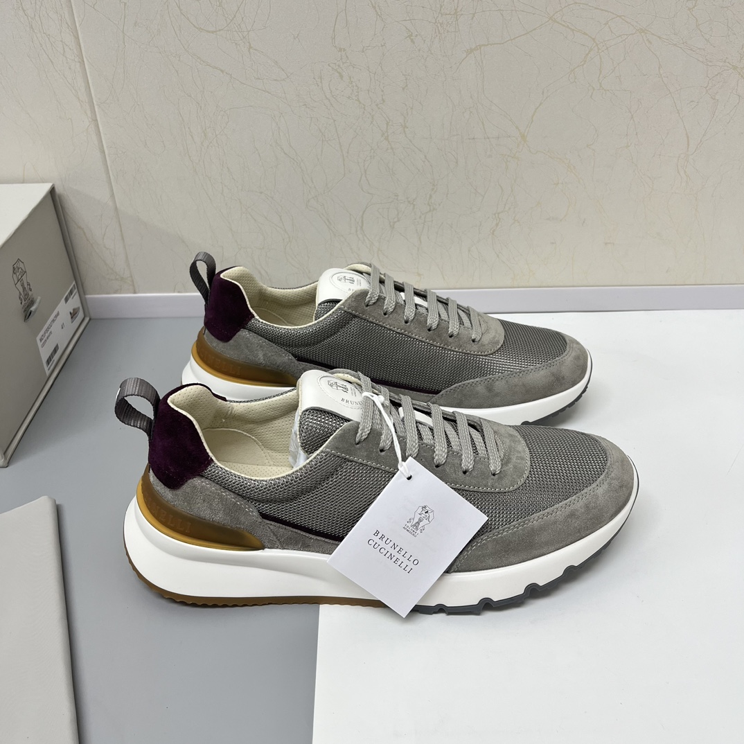 Brunello Cucinelli 로우탑 스니커즈