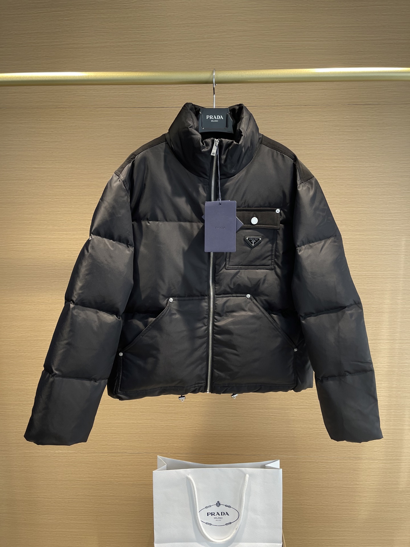 프*다 나일론 다운 재킷