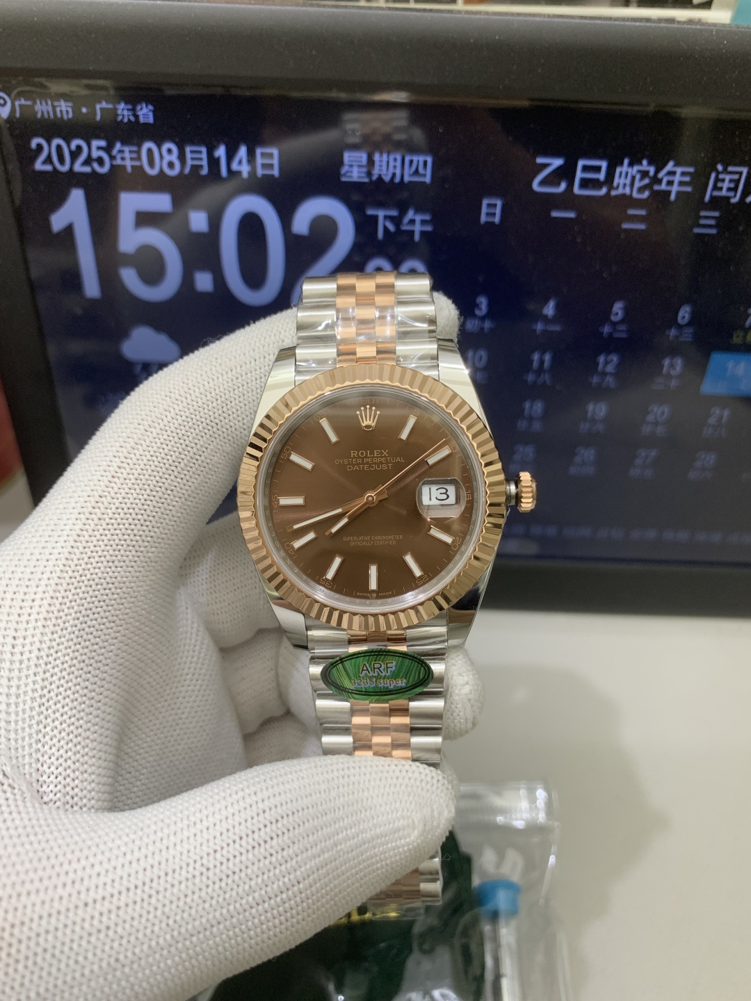 ARF | 3235 무브먼트｜41mm l 롤렉스 데이트저스트 126334