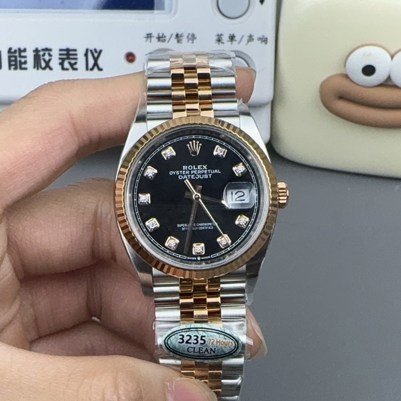 CLEAN | 3235 무브먼트｜36mm｜롤렉스 데이트저스트