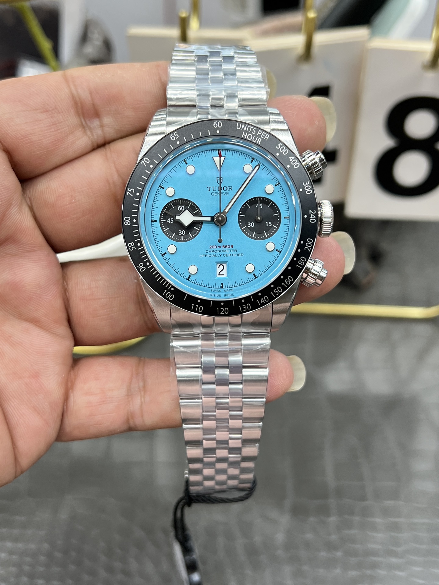 ZF l 7750 l 41mm l 튜더 베이 크로노