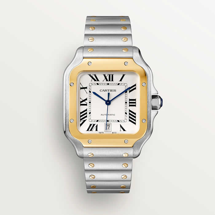 AF | 카르티에 산토스 라지｜39.8mm｜W2SA0009｜9015 무브먼트