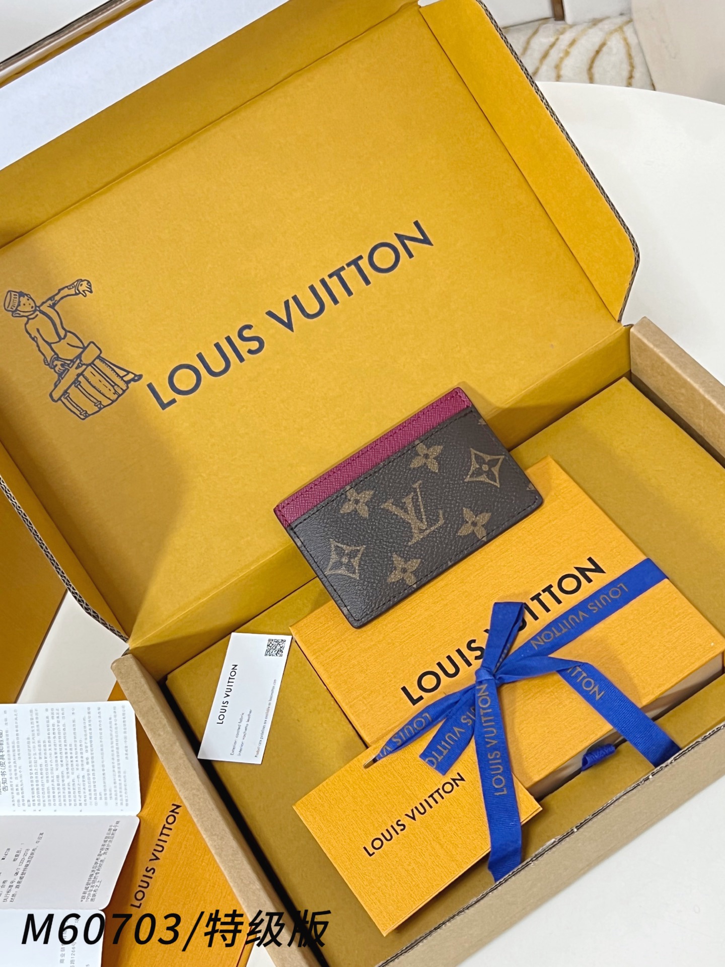 루이비통 다미에 카드지갑 카드홀더 M60703