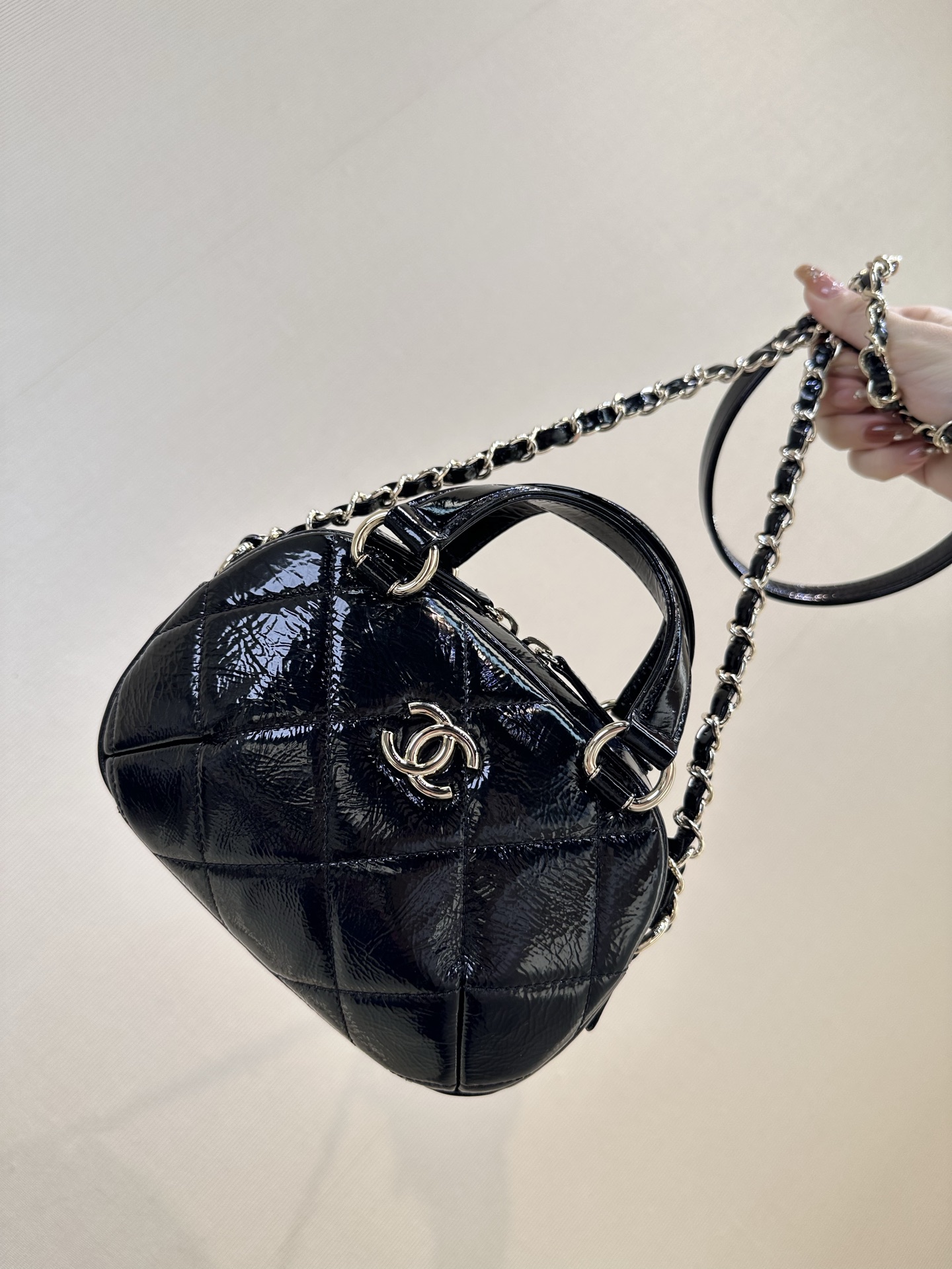 샤 ƆC 넬 25N 미니 볼링백 샤이니  18-13-7cm