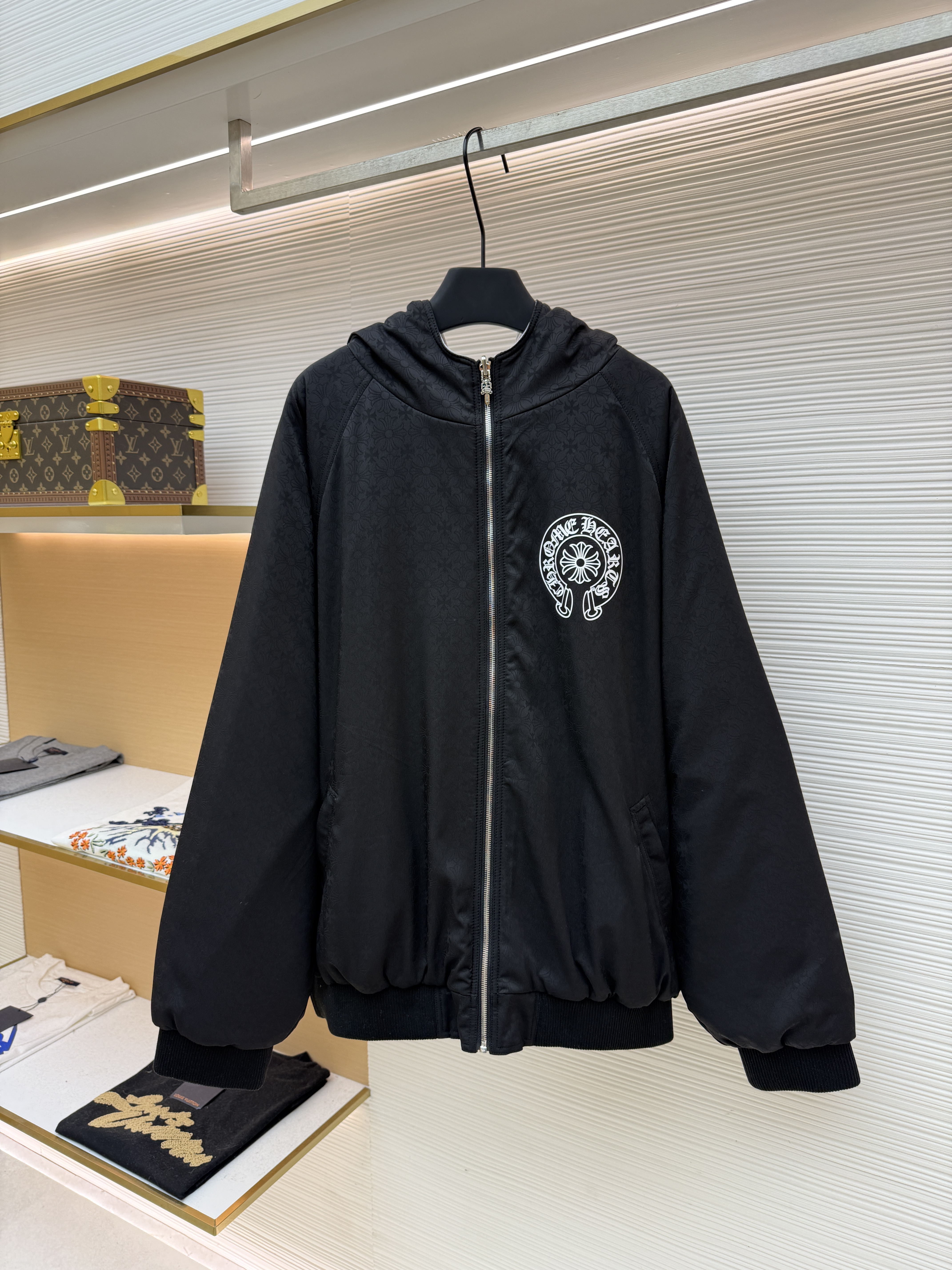 Chrome Hearts Reversible Hooded Jacket