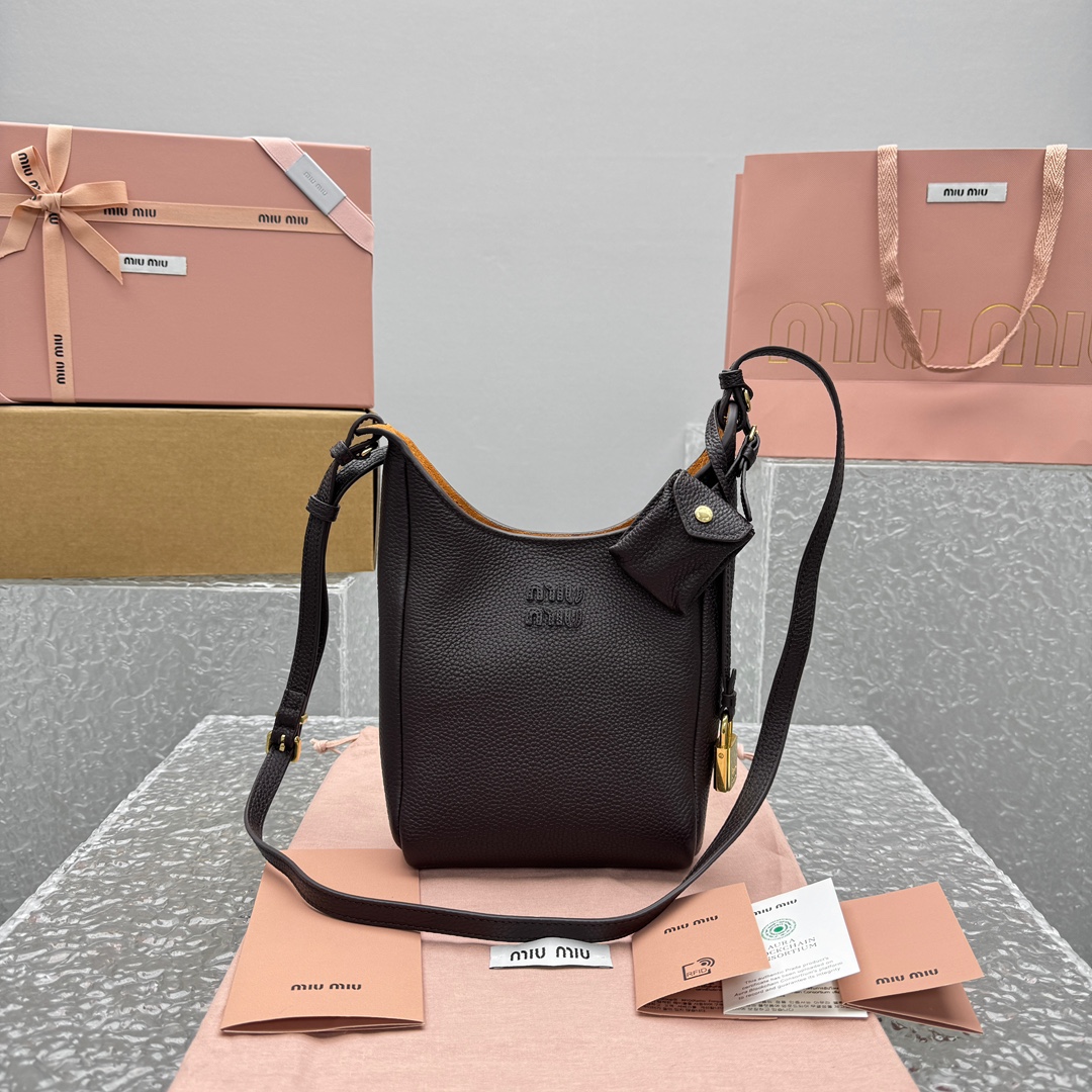 가죽 버킷 백 5BE099  18X 16x 8cm