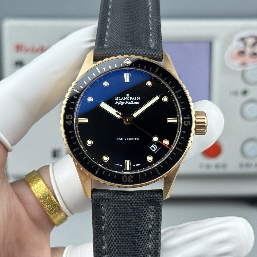 GM l cal 1315 l 43.6 mm l 블랑팡 Blanc Fifty Fathoms 5000 0130 B52A