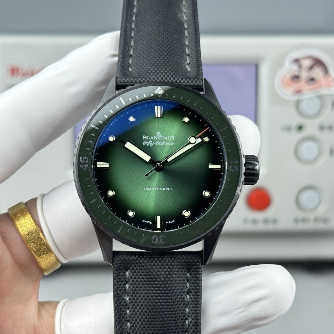 GM l cal 1315 l 43.6 mm l 블랑팡 Blanc Fifty Fathoms 5000