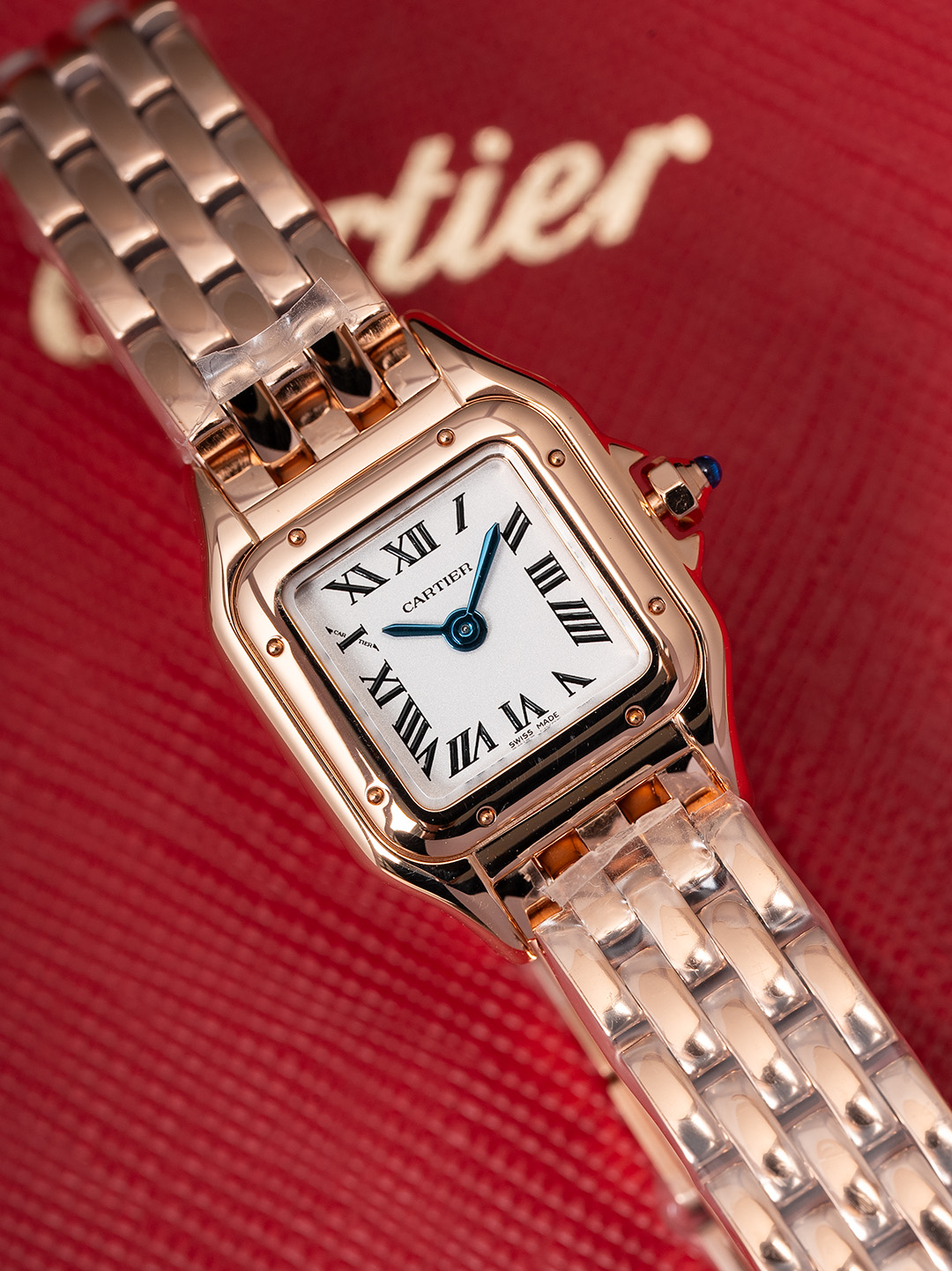 BV | 쿼츠 무브먼트 l 25 x 19mm l 까르띠에 팬더 미디엄 WSPN0012