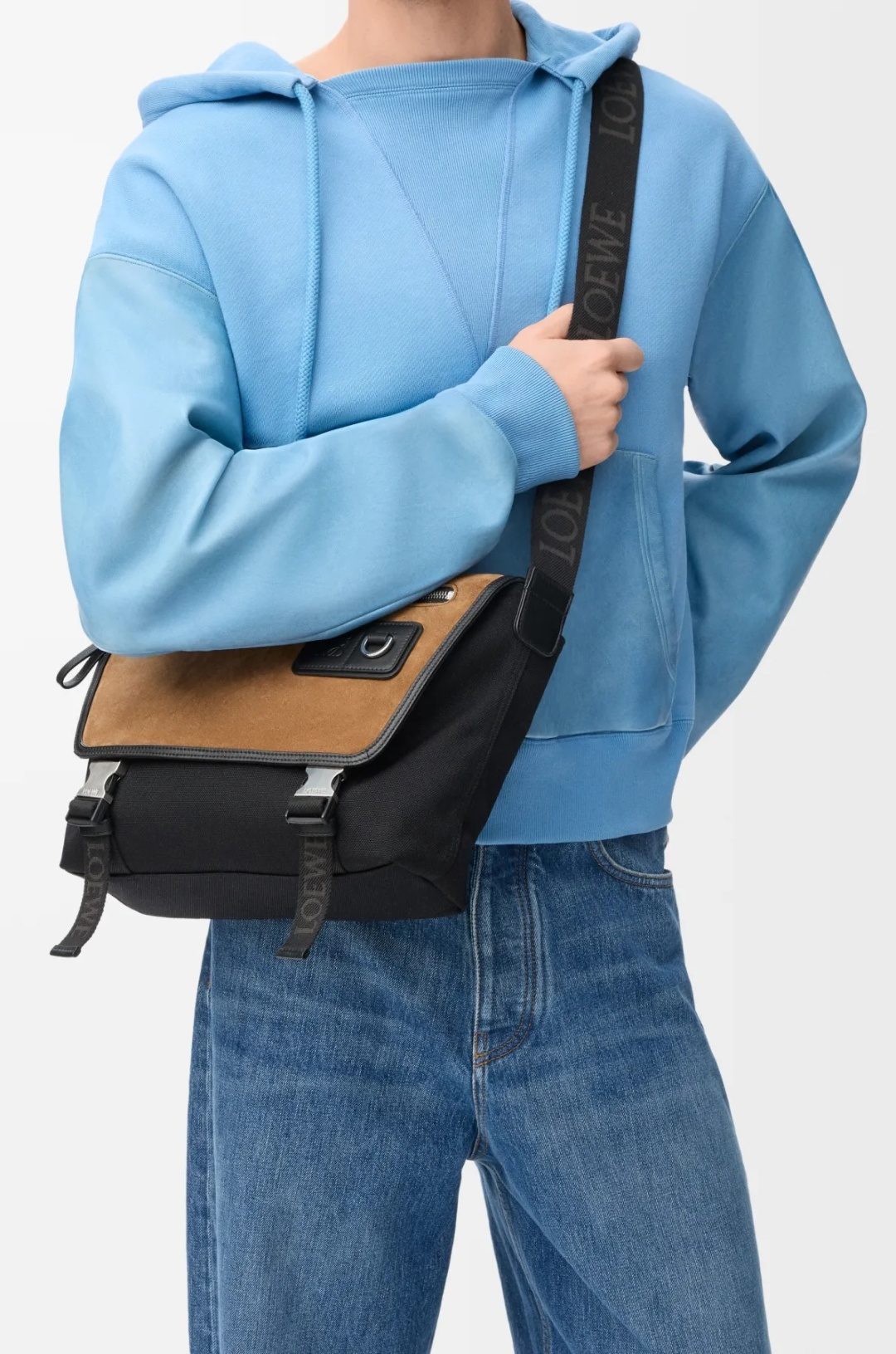 로에베 미디엄 플렉스 메신저 백 B000U45X01