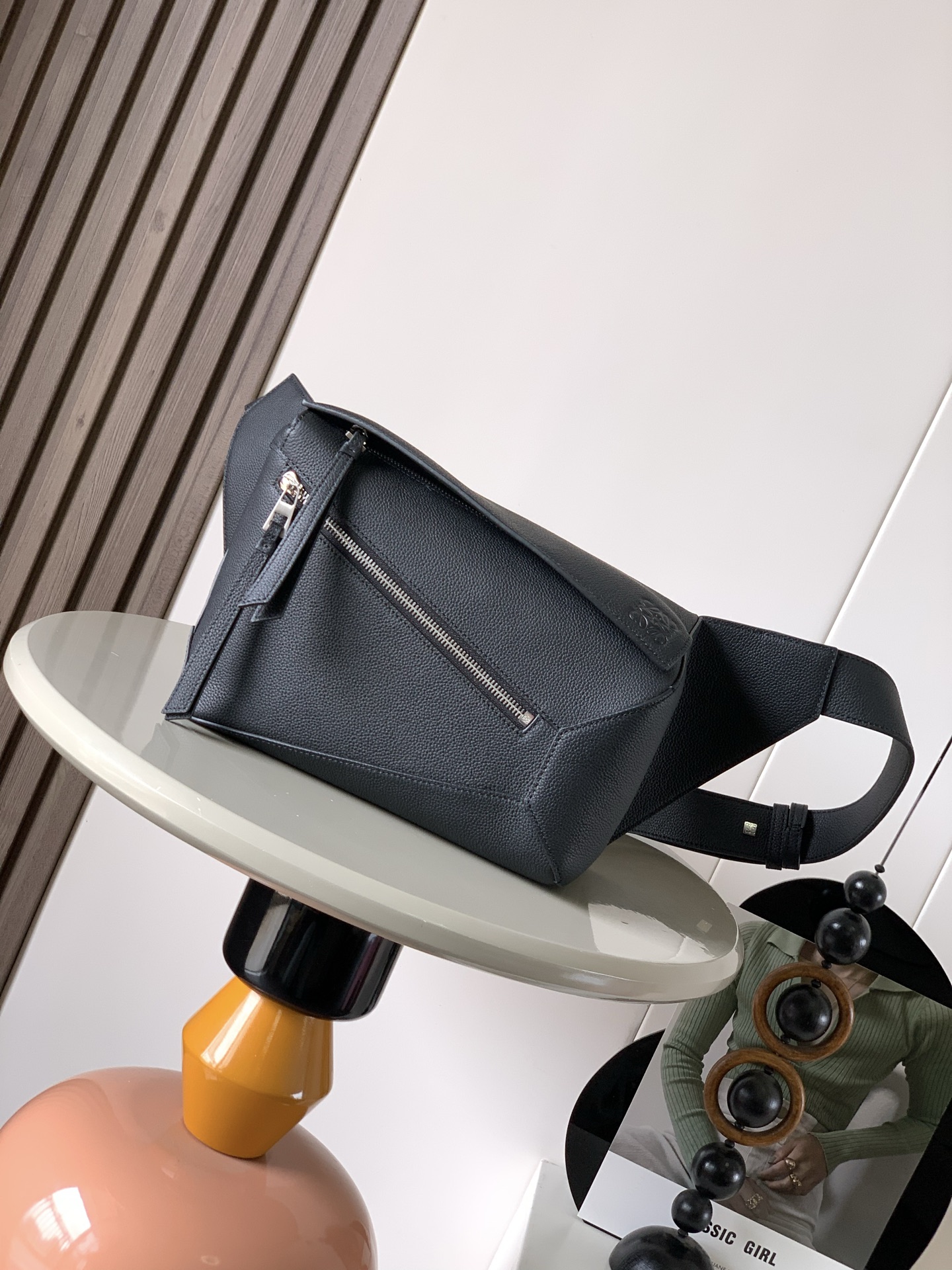 로에베 스몰 퍼즐 레더 범백 B510SEBX02 24X16X10.5CM