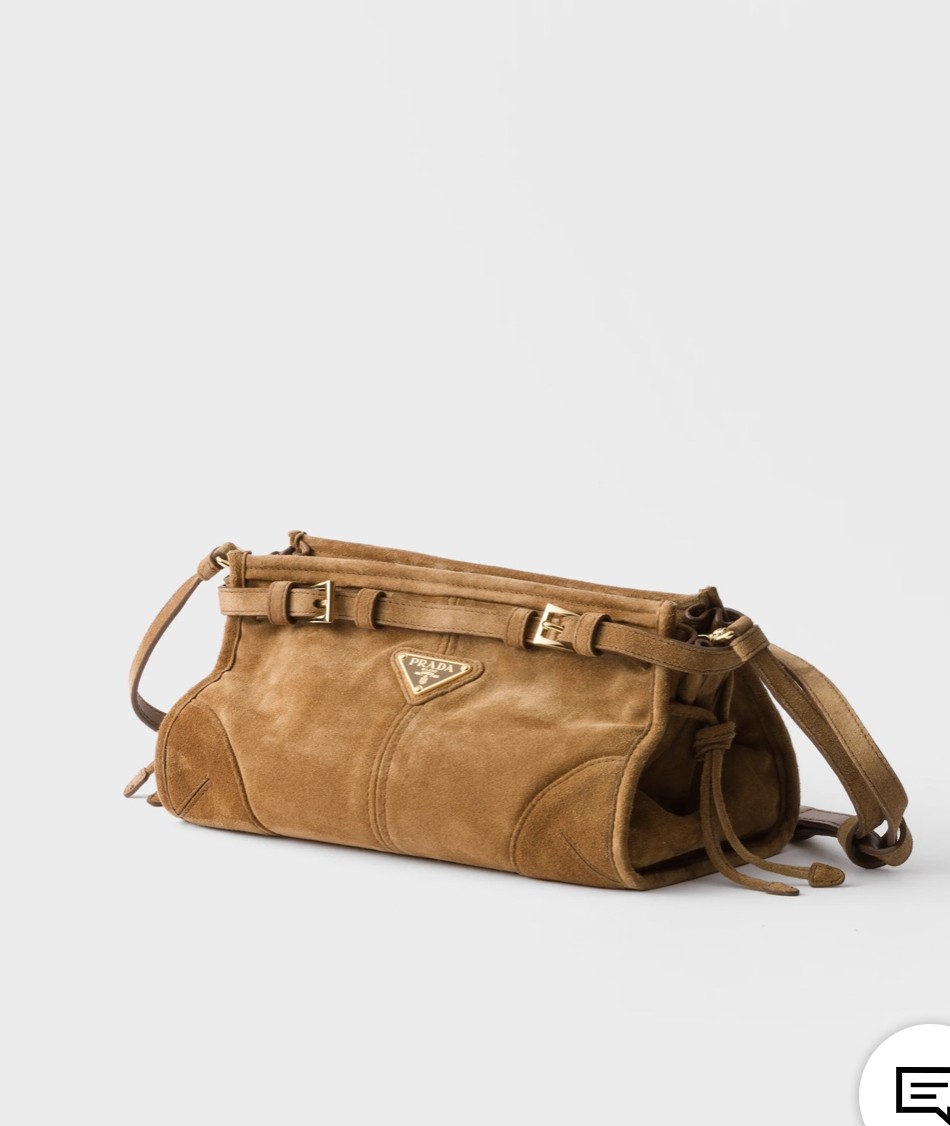 프 라 다 스몰 가죽 숄더백 퓨터 1BH215  26*14*12cm