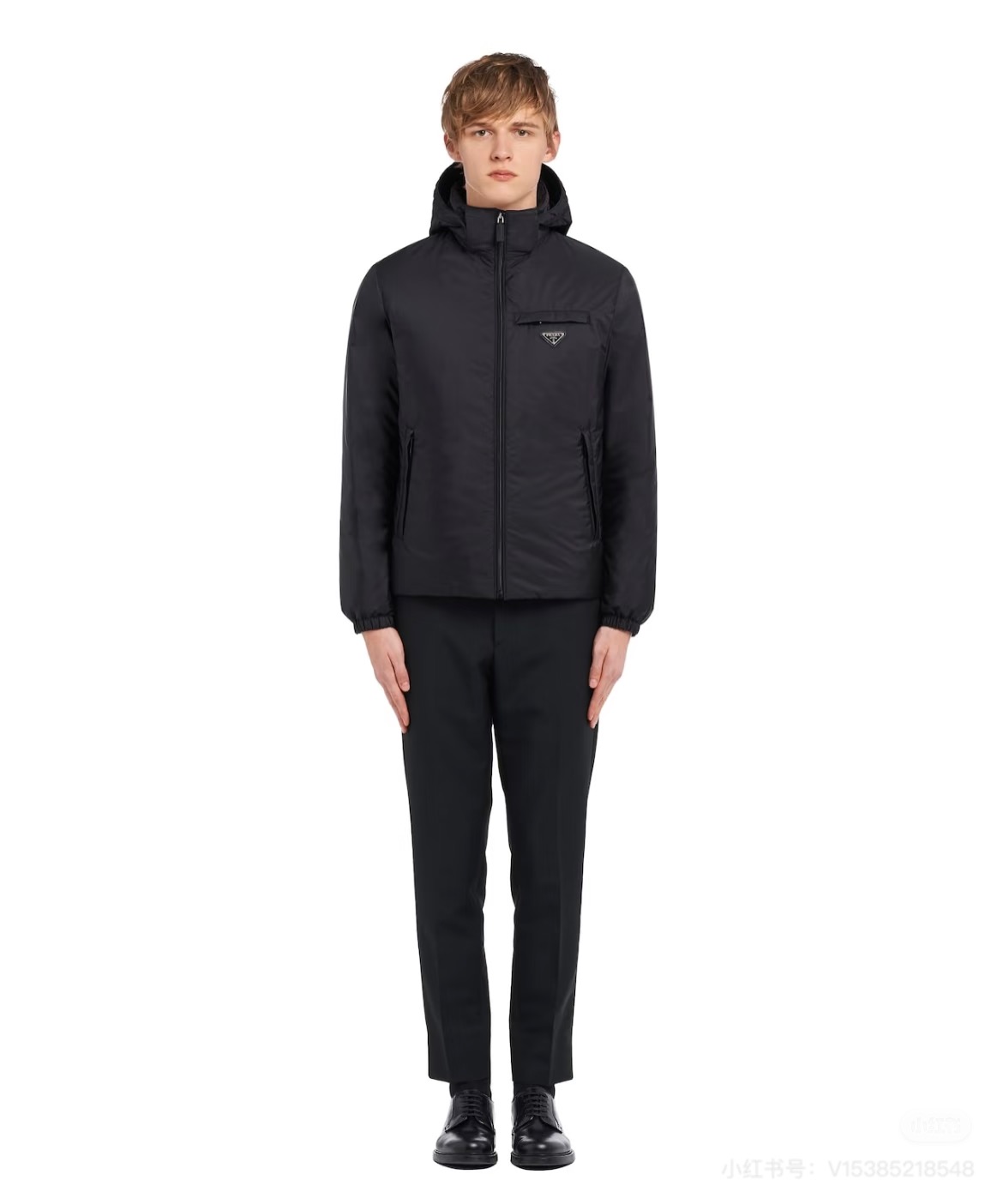 프라다 리나일론 푸퍼 자켓  XL 사이즈