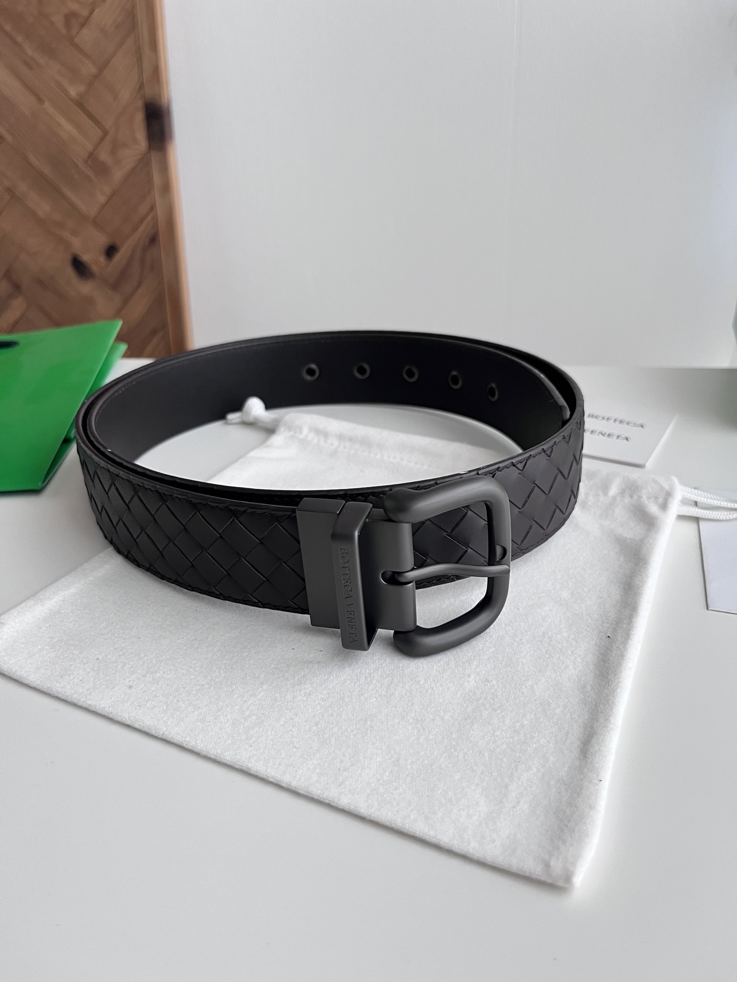 보테가베네타 남성 벨트  4cm