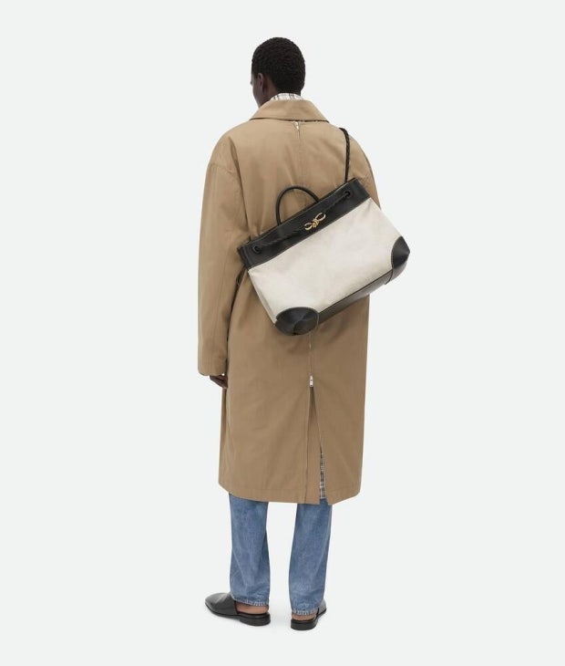 보테가베네타 라지 안디아모 내추럴  786194  45*22*34cm