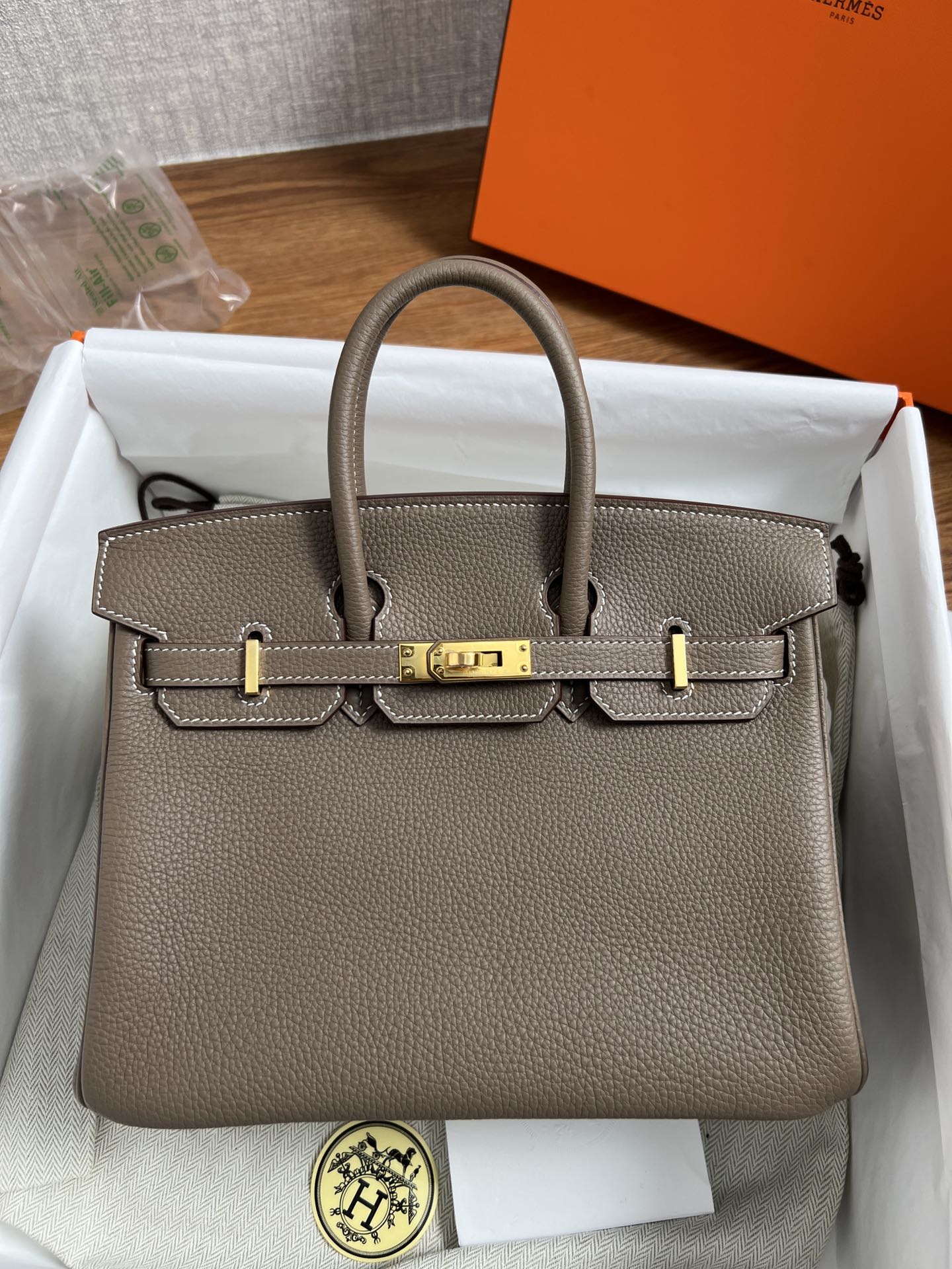 M9 Hermès Birkin 25  버킨 25 토고 가죽