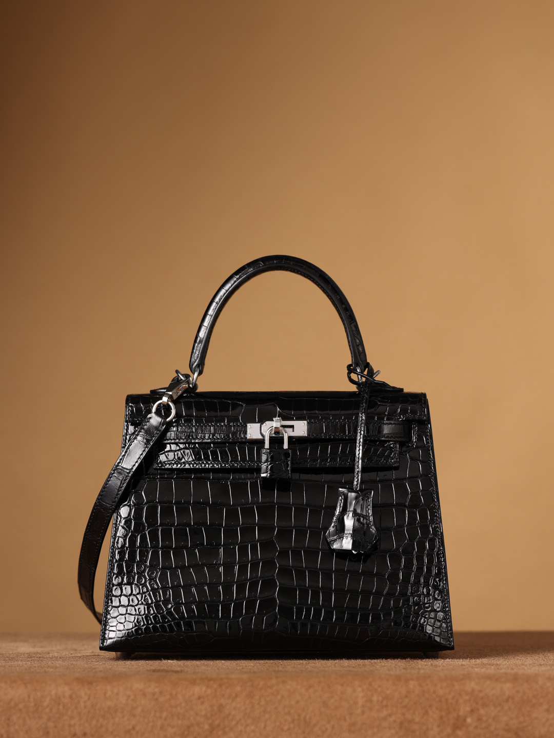 M9 Hermès 켈리 25 포로서스 가죽