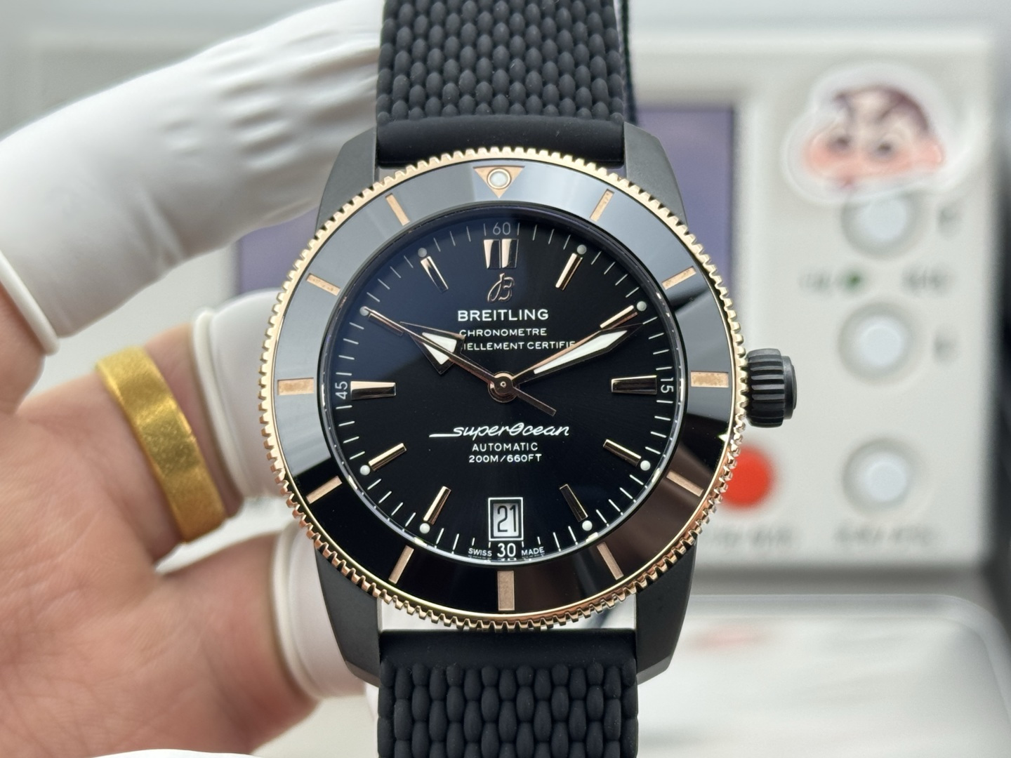 GF l 2824 cal B20 l  42 mm l 브라이틀링 슈퍼오션 헤리티지 B31