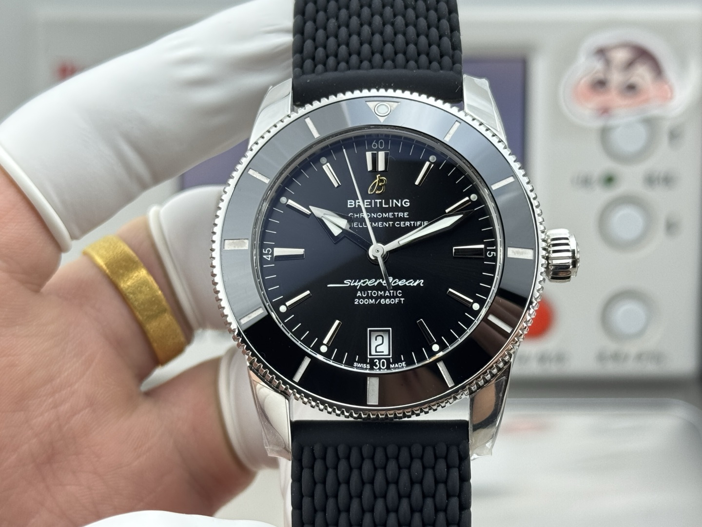 GF l 2824 cal B20 l  42 mm l 브라이틀링 슈퍼오션 헤리티지 B31