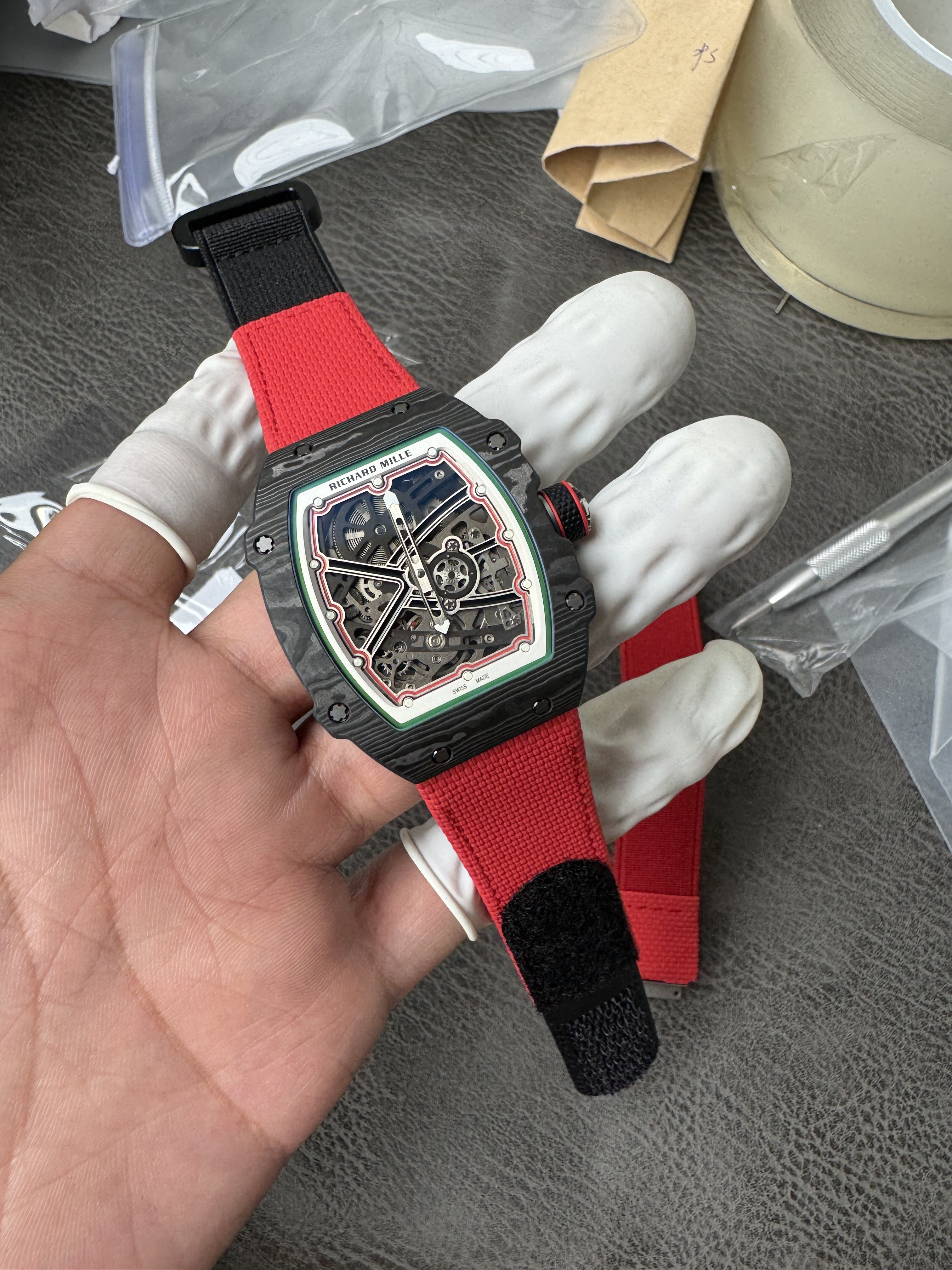 RM l 커스텀마이징 무브먼트 l 리차드밀 RM67-02  엔트리급(Entry-level)