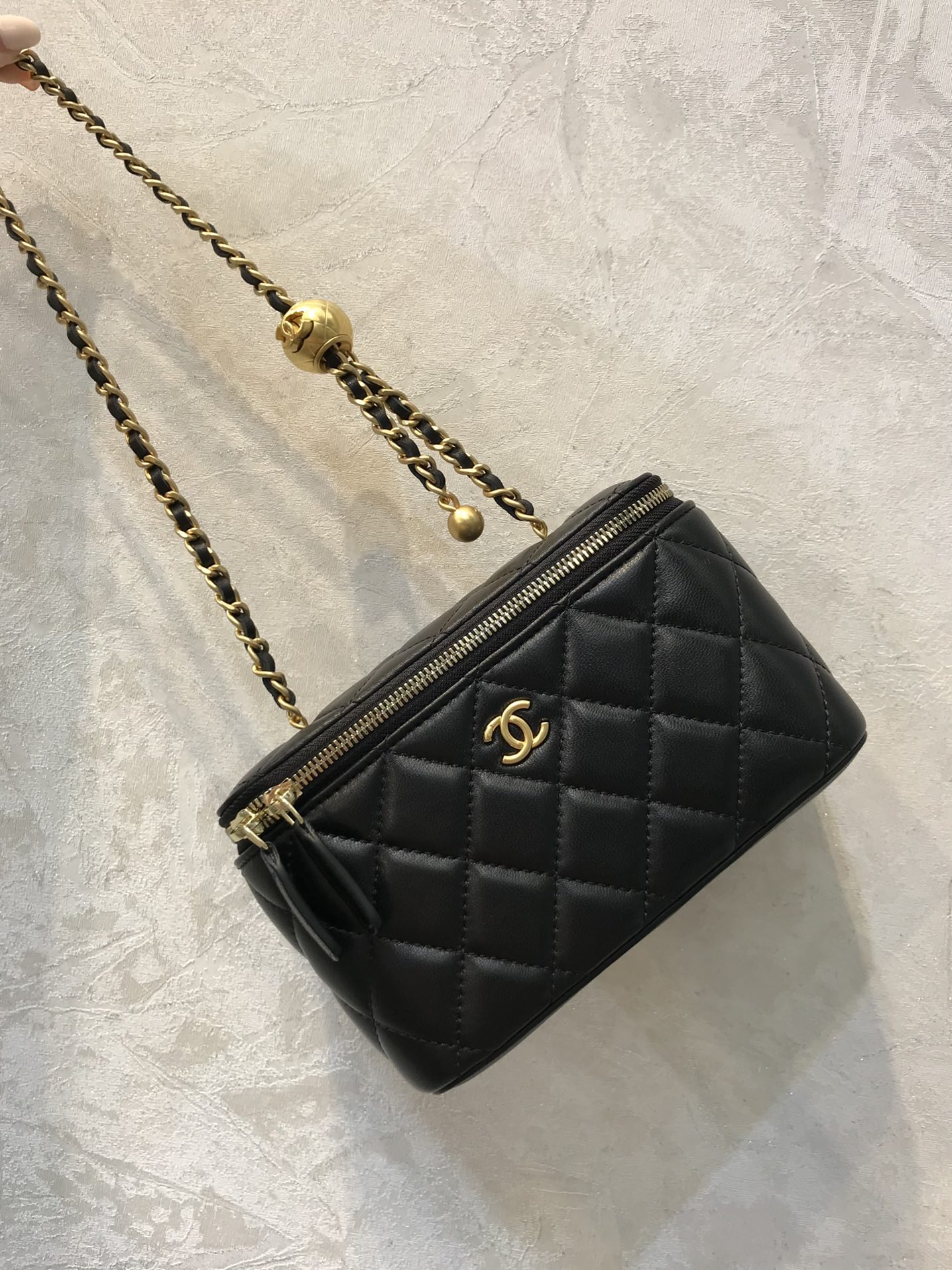 샤 ƆC 넬 베니티 미니백 2303  16X8X10cm