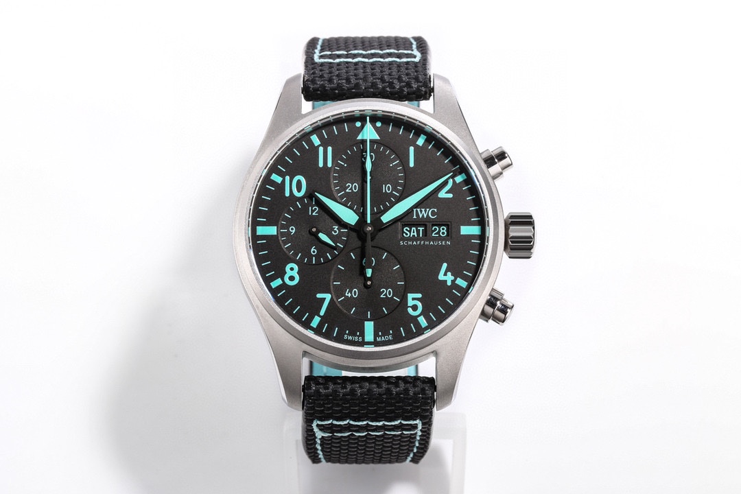 TW l 7750 l 41mm l IWC 아이더블유씨 파일럿 크로노그래프 IW388106