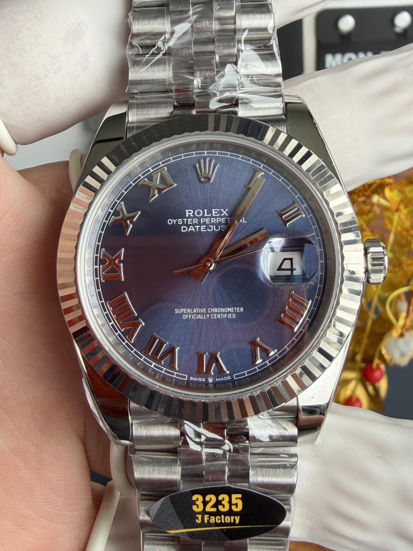 JF | 3235 무브먼트｜41mm l 롤렉스 데이트저스트 126334 프리스프렁 (Free-sprung)