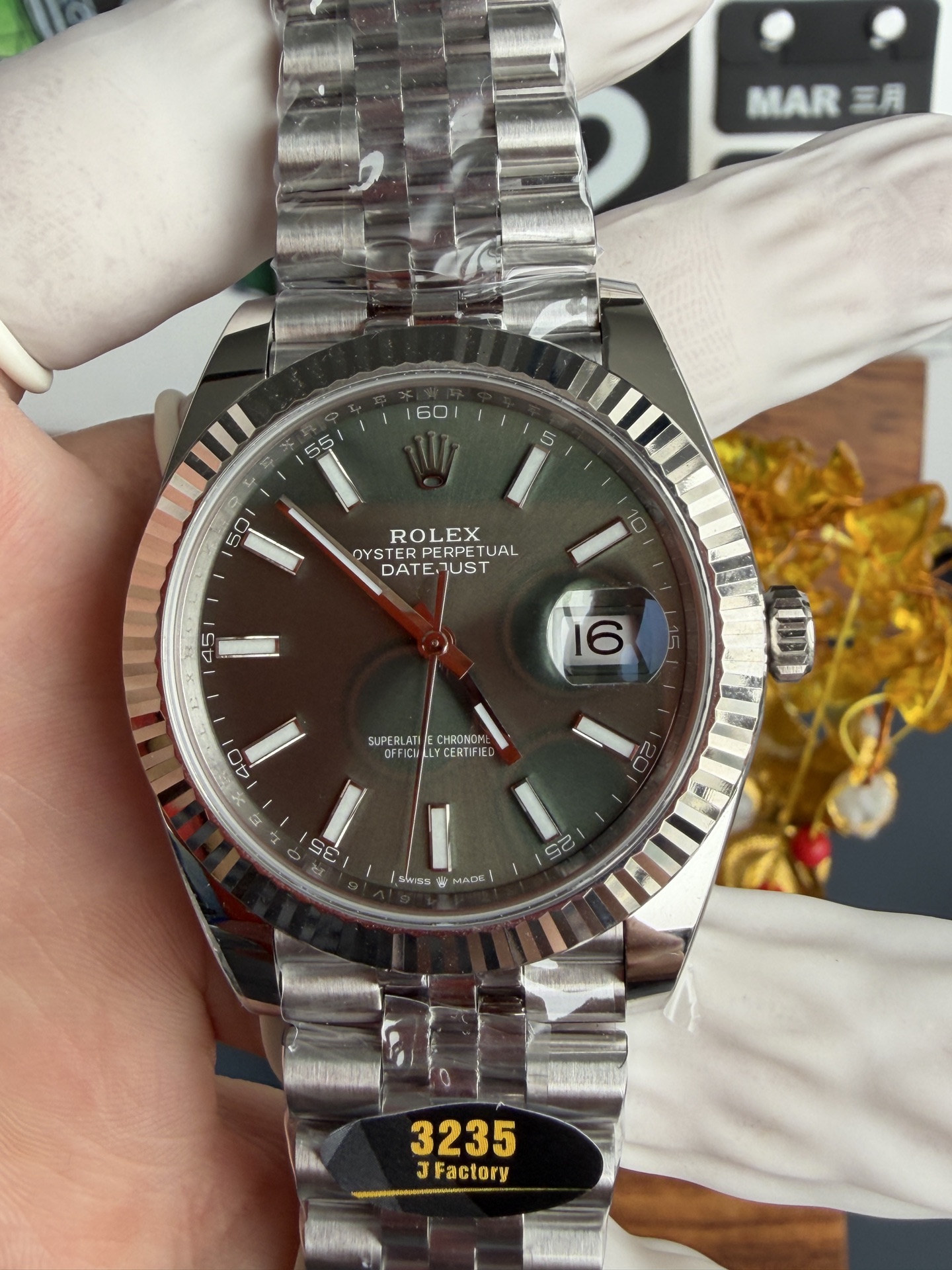 JF | 3235 무브먼트｜41mm l 롤렉스 데이트저스트 126334 프리스프렁 (Free-sprung)