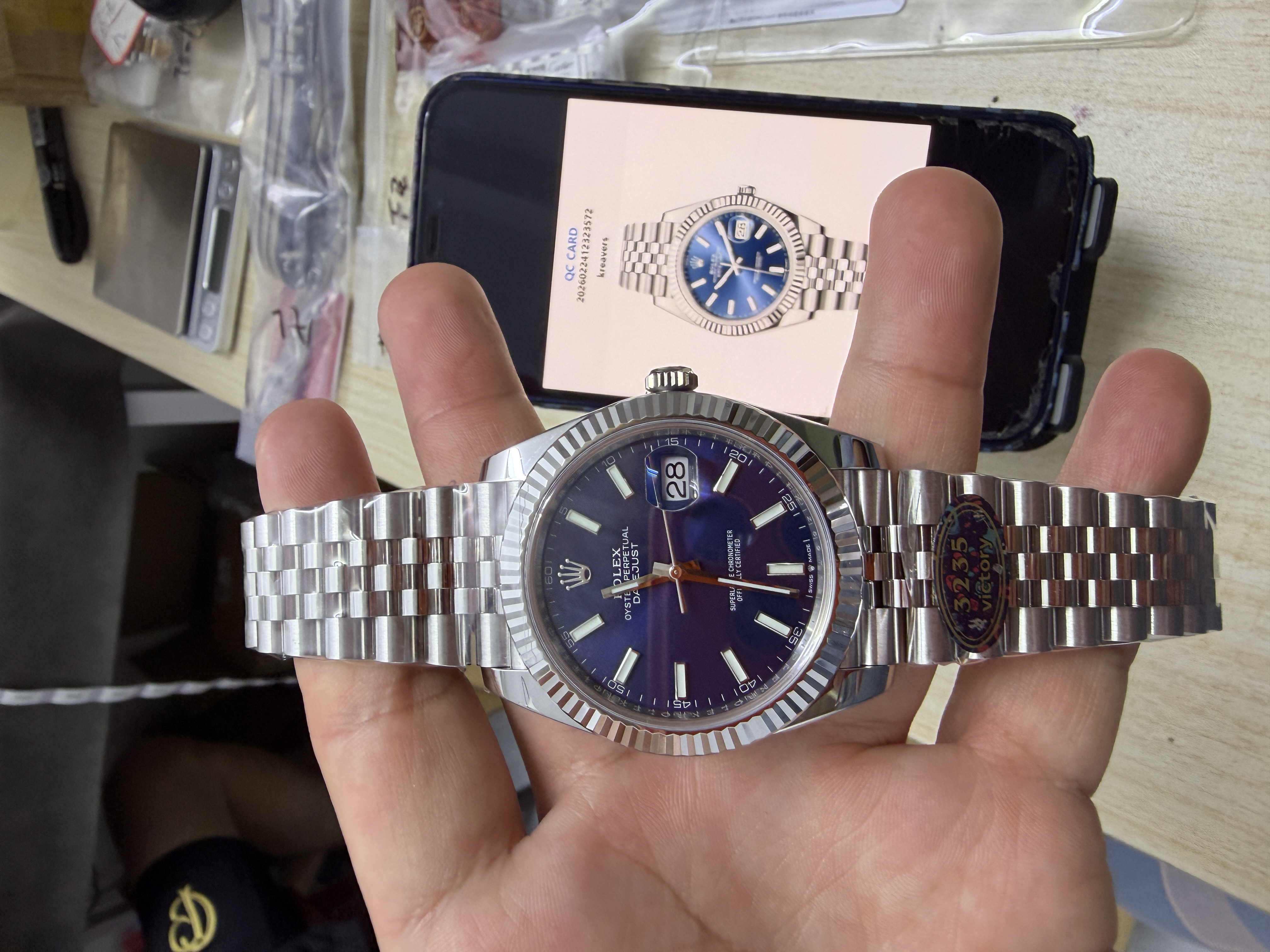 VF | 3235 무브먼트 l 41mm｜롤렉스 데이트저스트 126334