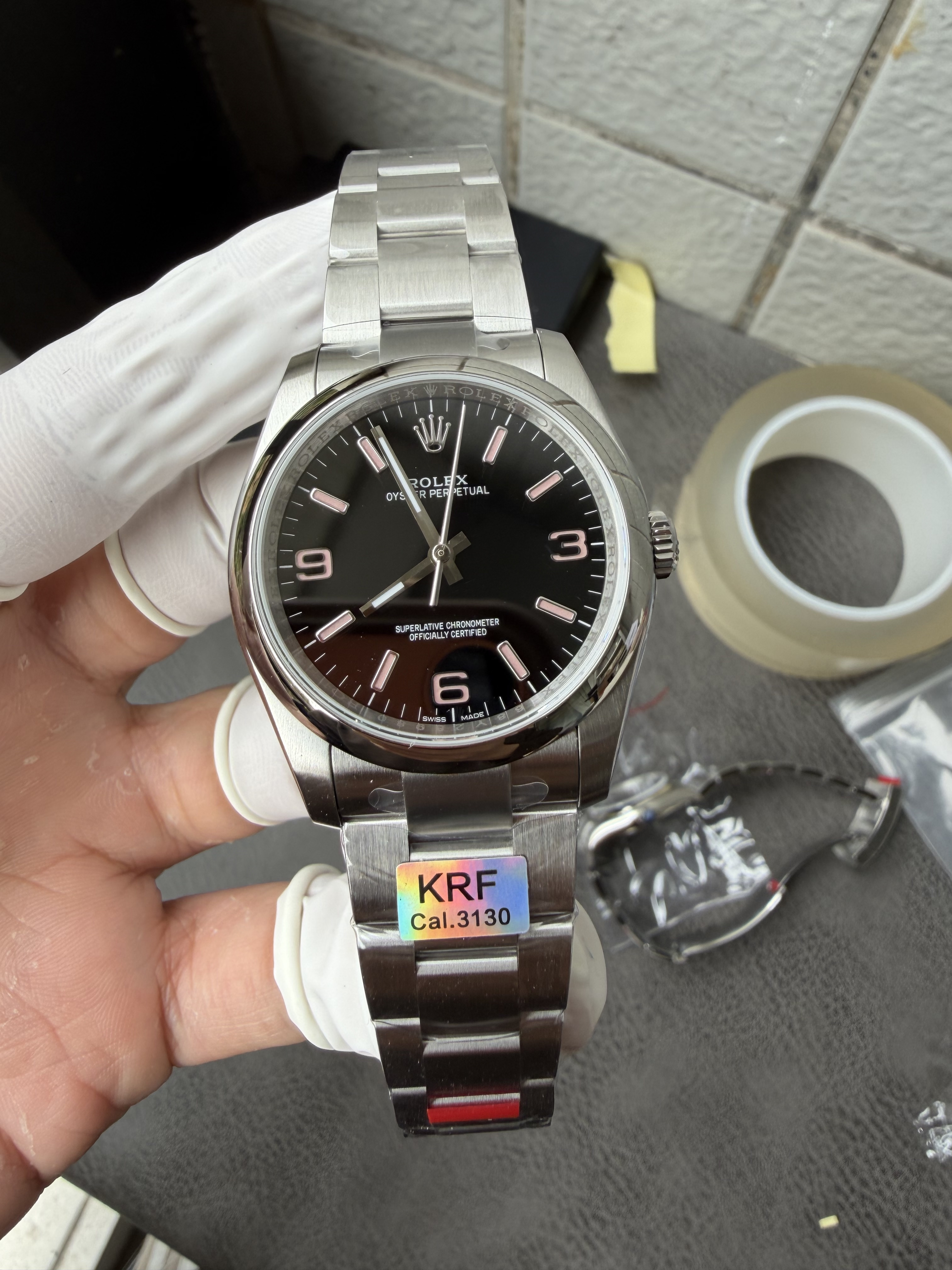 KRF l 3130 무브먼트 l 36mm l 롤렉스 오이스터 퍼페추얼 116000