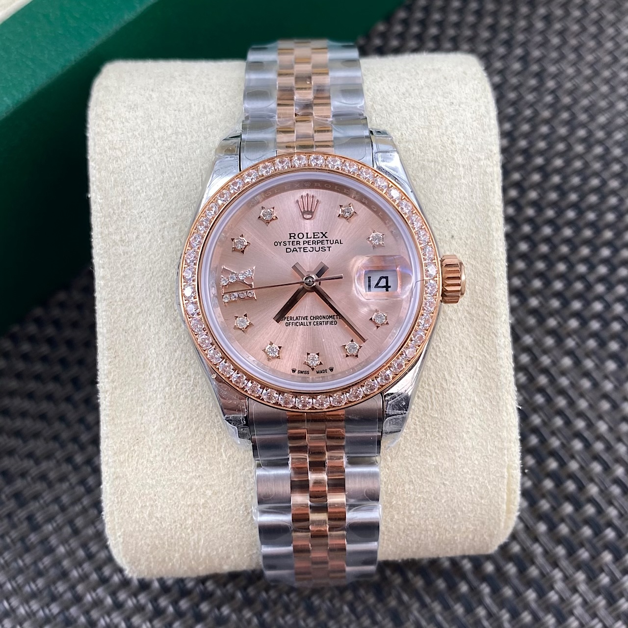 M9 l 28mm l 2671무브먼트 l 레이디-데이트저스트