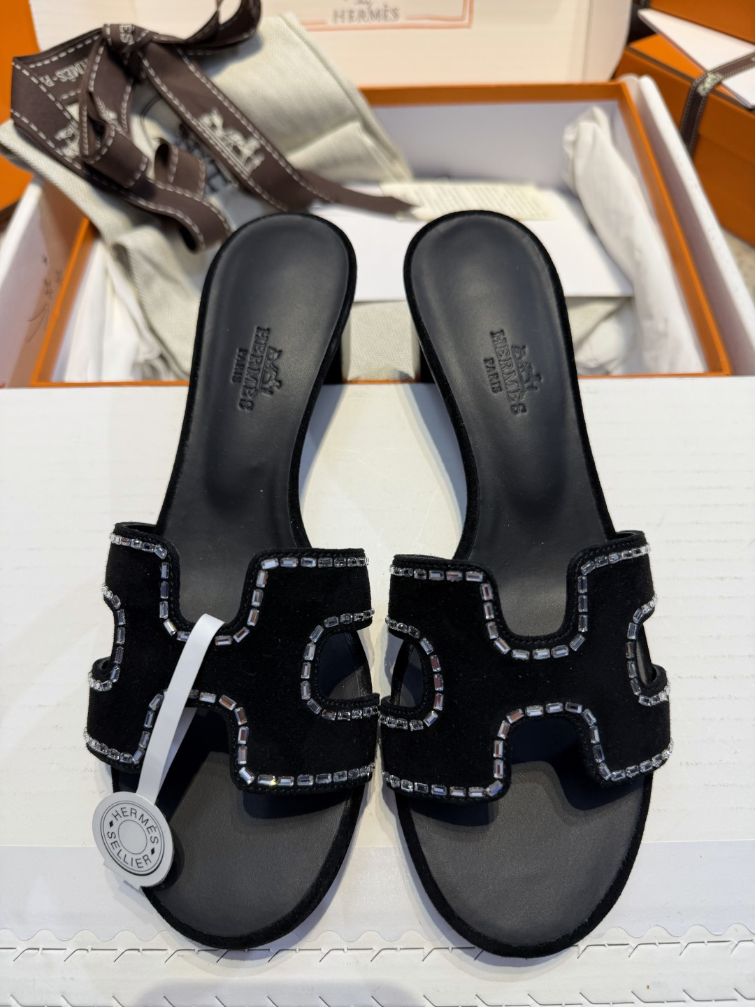 에르메스 H 슬리퍼