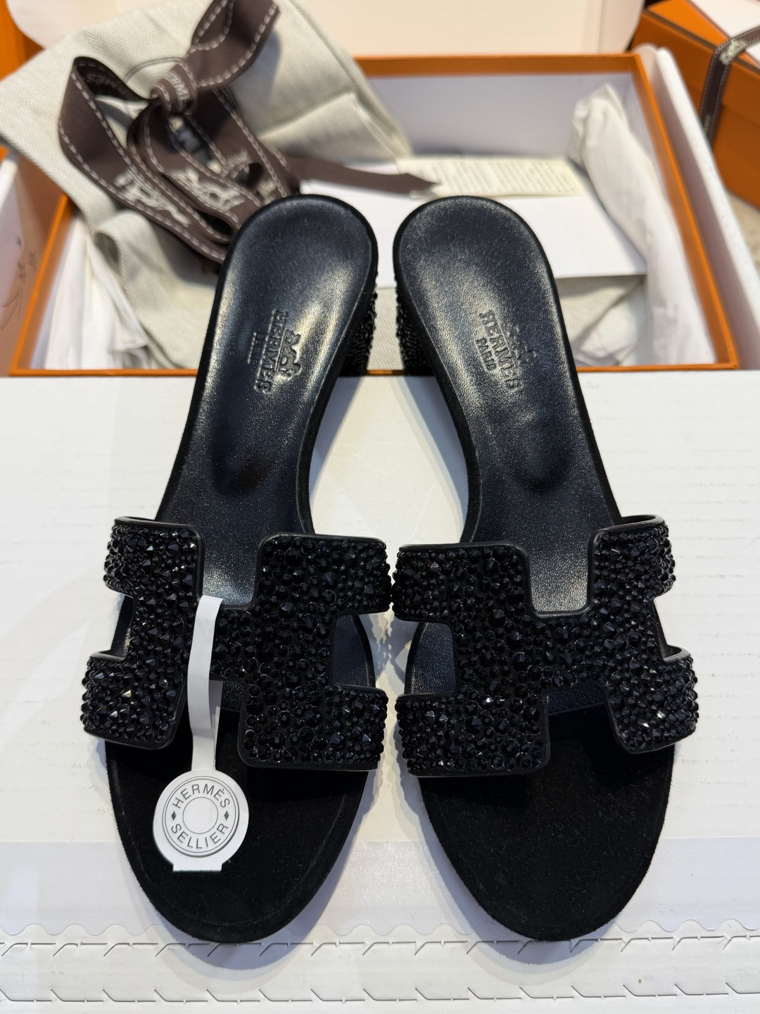 에르메스 H 슬리퍼