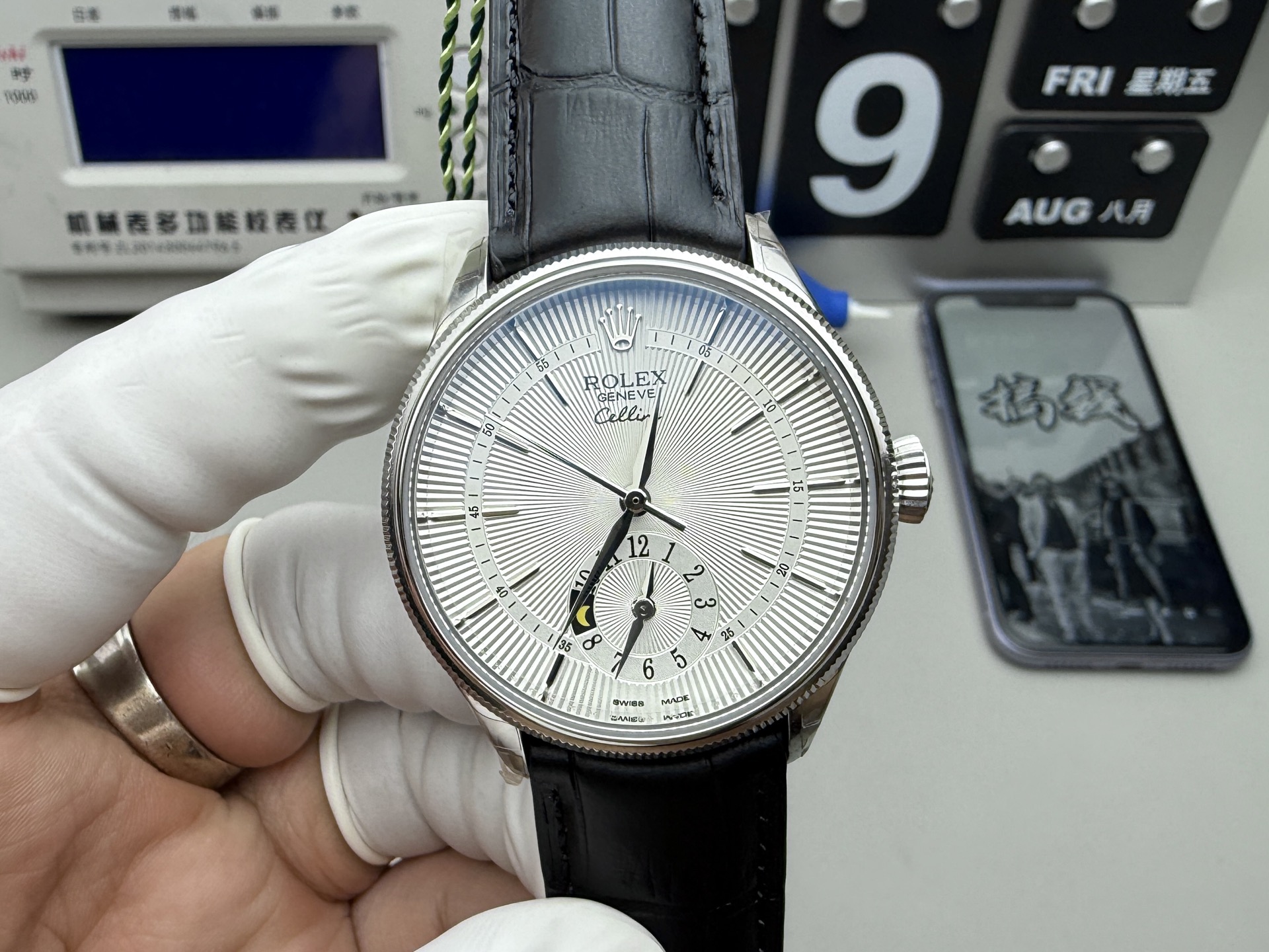 KZ l 3180 l 39mm l 롤렉스 Cellini Dual Time 50529