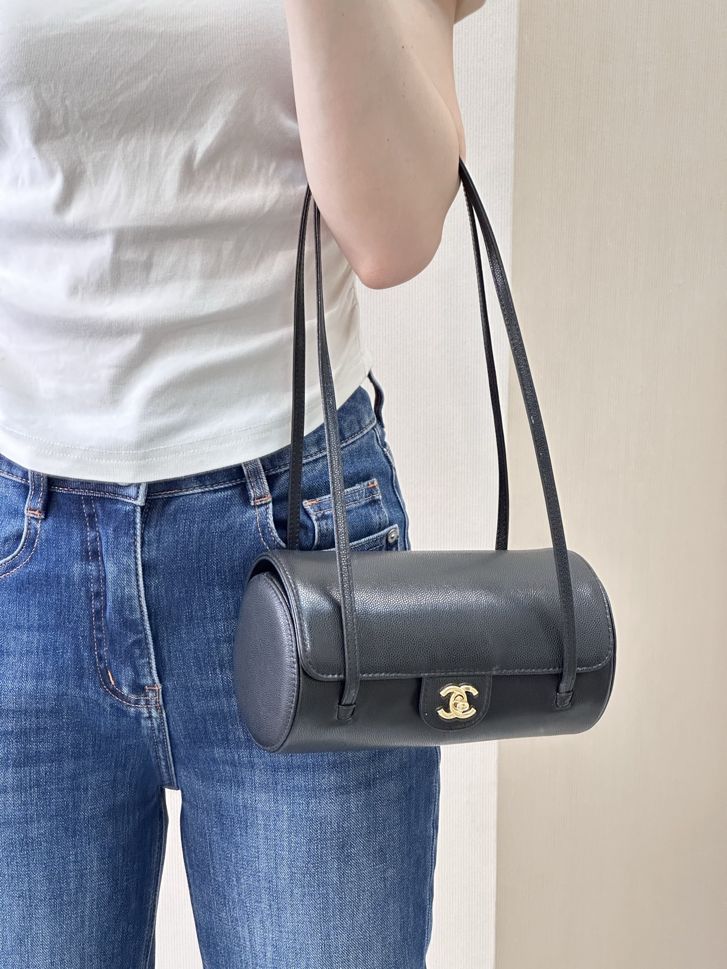 샤 ƆC 넬 26C 숄더백 AS6143  20.5*10*10cm