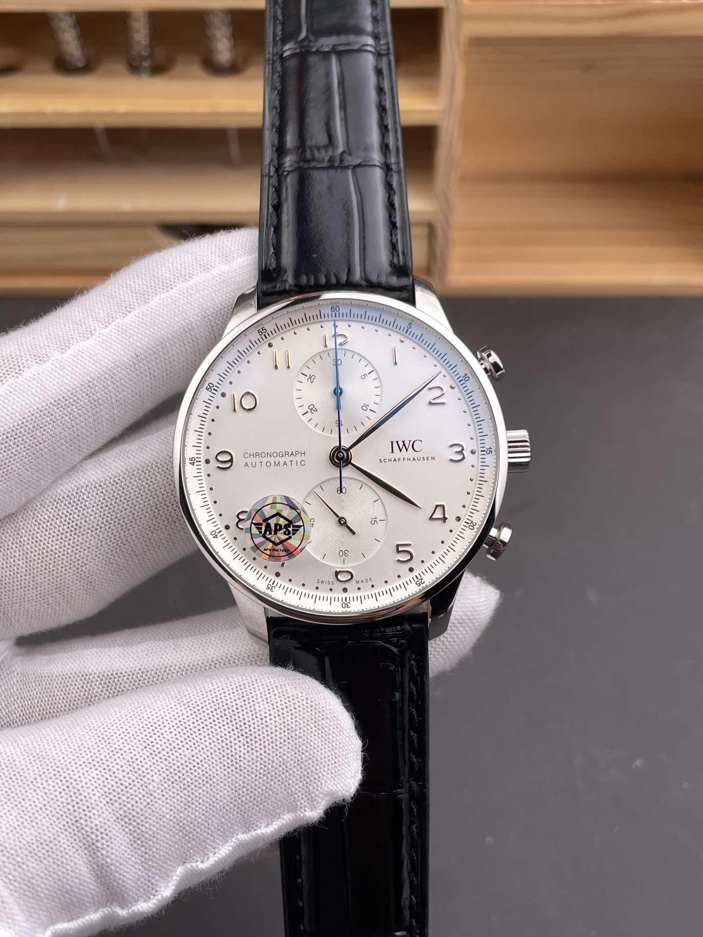 APS 포르투기저 크로노그래프｜41mm｜iw371604｜69355 무브먼트